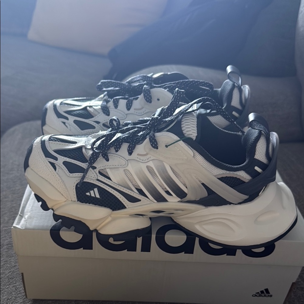 Adidas Black and White Sneakers